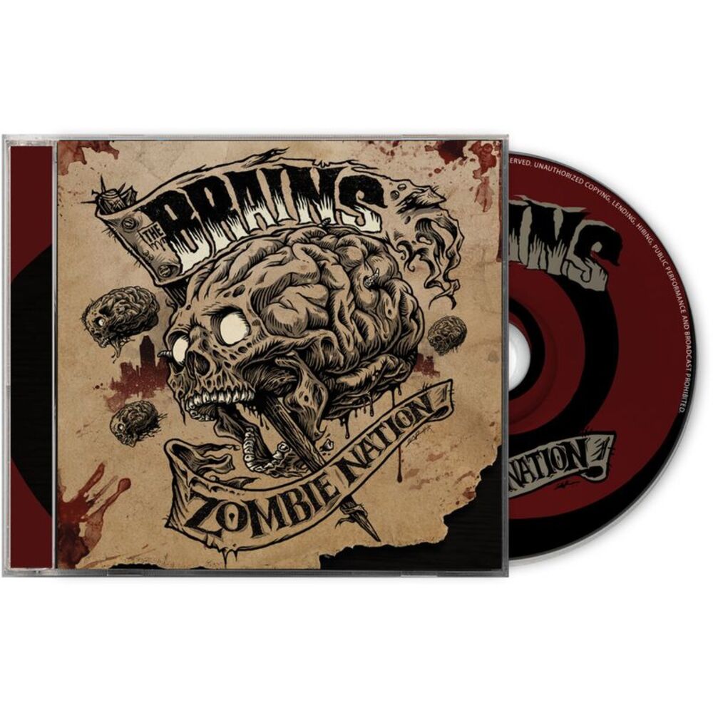 The Brains - Zombie Nation  CD